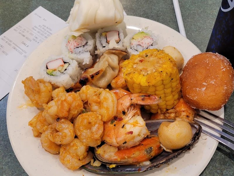 Jade Buffet food